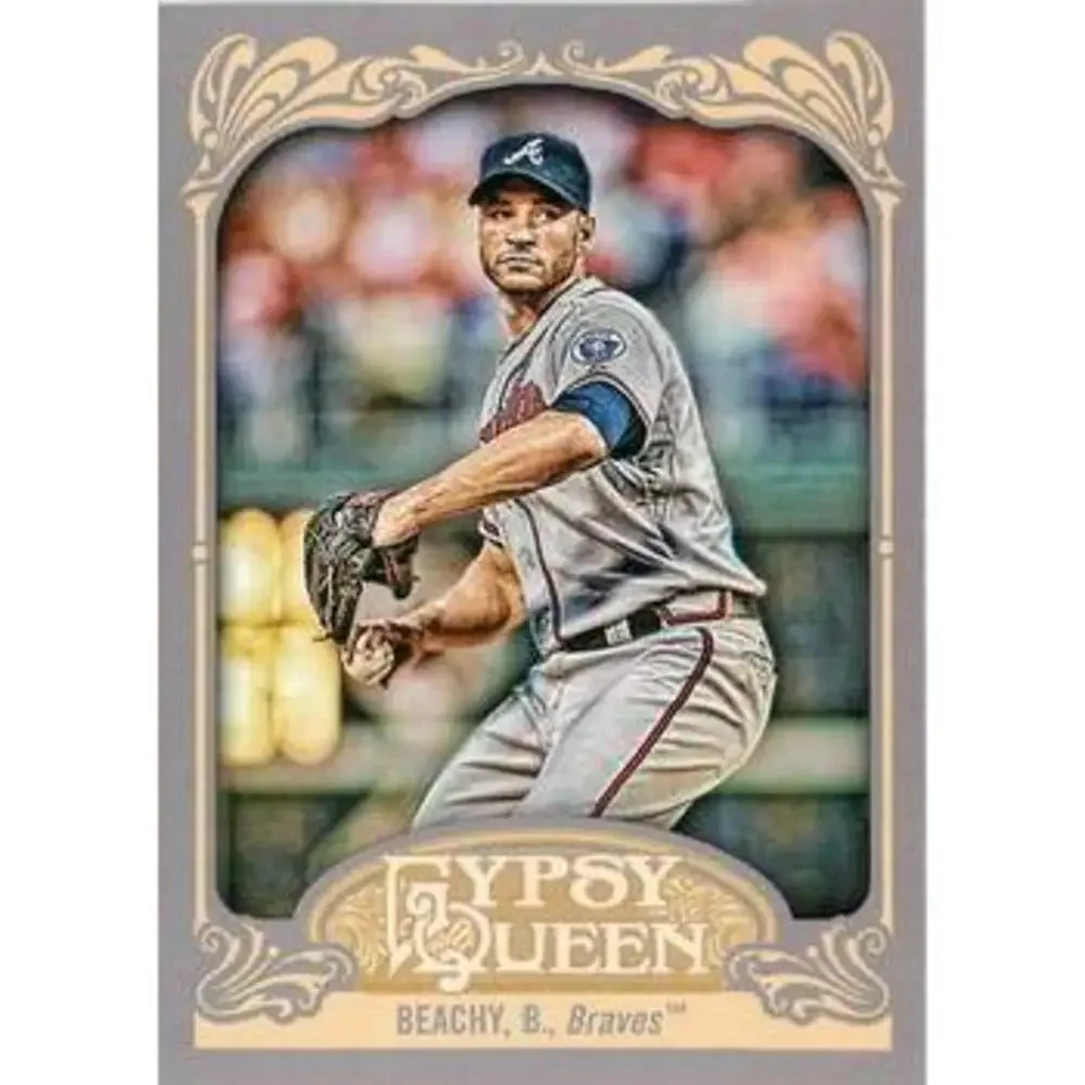 2012 Topps Gypsy Queen Brandon Beachy # 187 Atlanta Braves